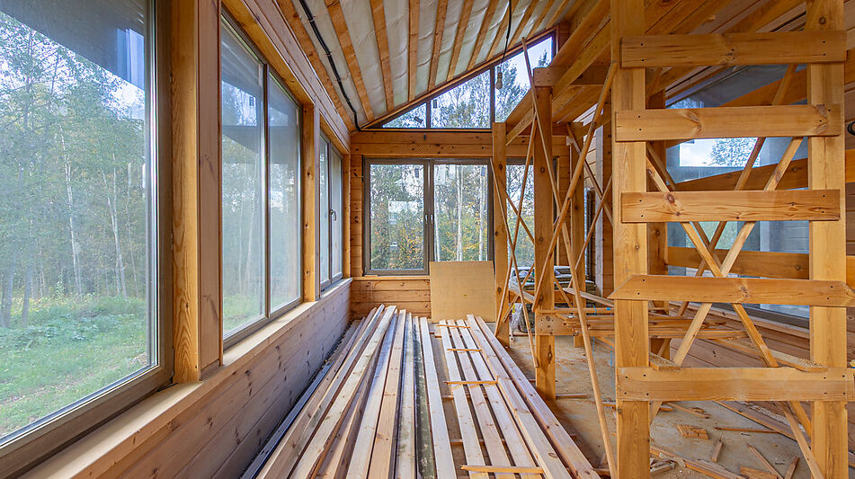 Деревянные дом в КП Бонифаций