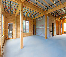 Деревянные дом в КП Бонифаций