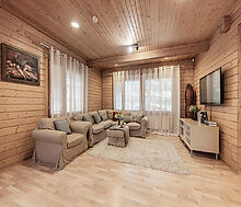 Дом из бруса в КП Сновидово