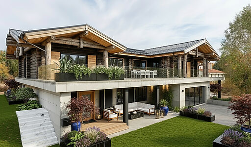 Дом с видом на воду в КП Пчелка