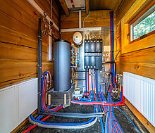 Дом из кедрового лафета в Авроре