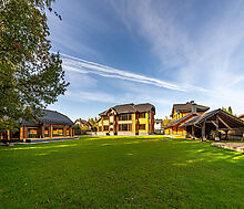 Дом из кедрового лафета в Авроре