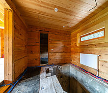 Дом из кедрового лафета в Авроре