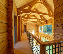 Дом из кедрового лафета в Авроре