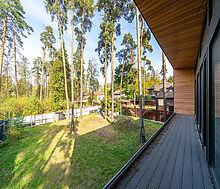 Стильный фахверк в КП Зеленый Бор