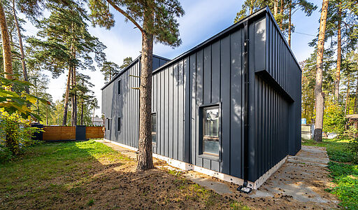 Стильный фахверк в КП Зеленый Бор