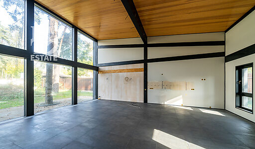 Стильный фахверк в КП Зеленый Бор