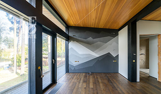 Стильный фахверк в КП Зеленый Бор