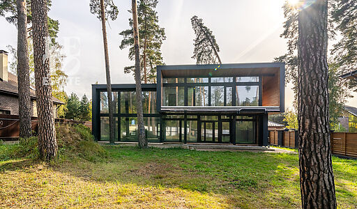 Стильный фахверк в КП Зеленый Бор