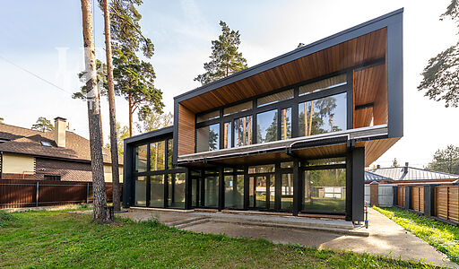 Стильный фахверк в КП Зеленый Бор