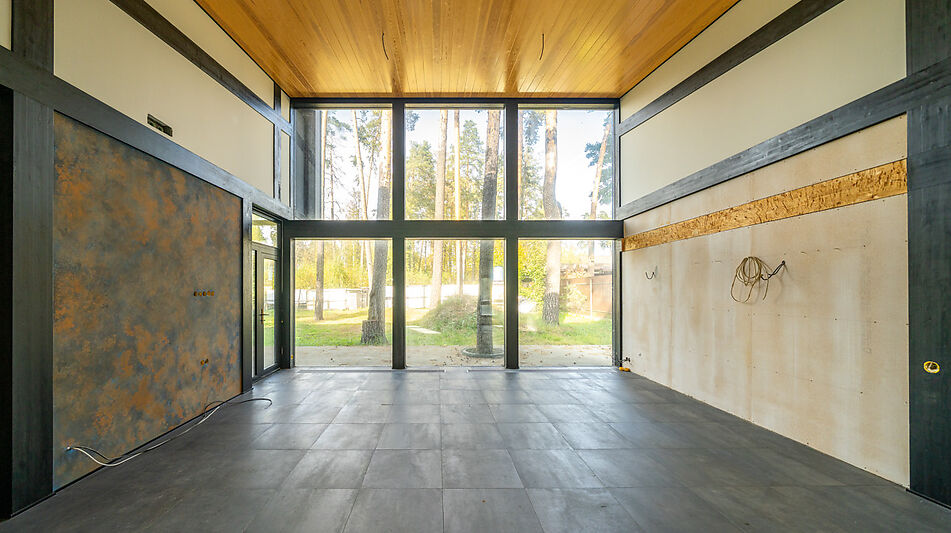 Стильный фахверк в КП Зеленый Бор