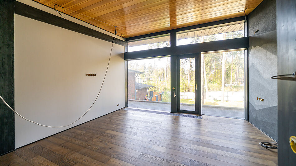 Стильный фахверк в КП Зеленый Бор