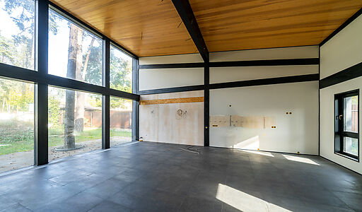 Стильный фахверк в КП Зеленый Бор