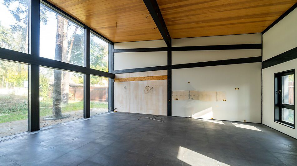 Стильный фахверк в КП Зеленый Бор