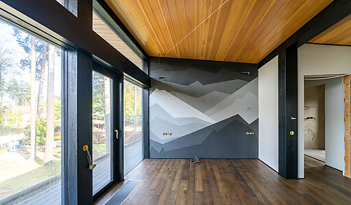 Стильный фахверк в КП Зеленый Бор