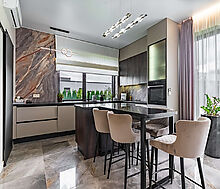 Дом в стиле Райта в Новорижском