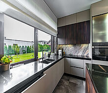 Дом в стиле Райта в Новорижском