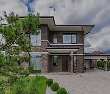 Дом в стиле Райта в Новорижском