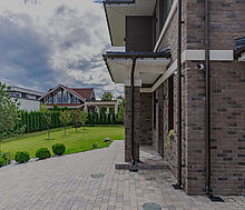 Дом в стиле Райта в Новорижском