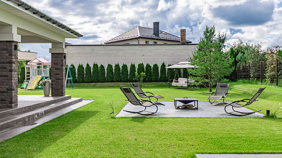 Дом в стиле Райта в Новорижском