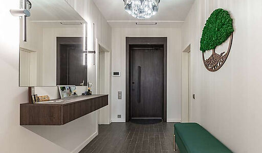 Дом в стиле Райта в Новорижском