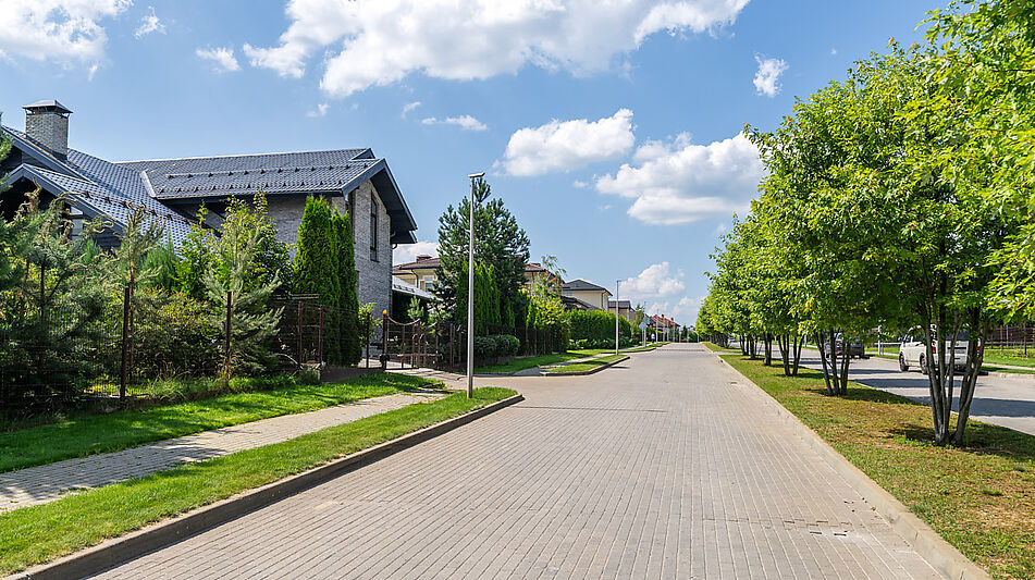 Дом в стиле Райта в Новорижском