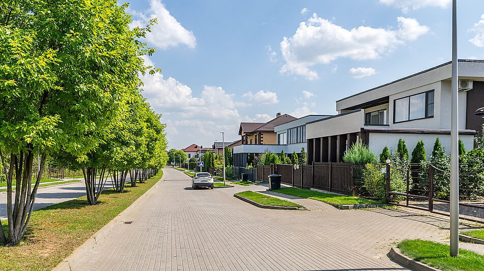 Дом в стиле Райта в Новорижском