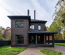 Новый стильный дом в Мытищах