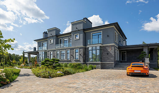 Стильный дом в КП Крона