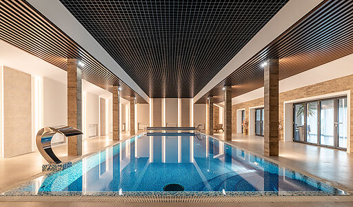 Дом с бассейном в КП Пестово