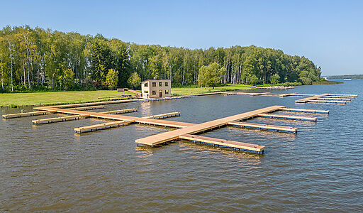 Дом c видом на воду в КП Монаково