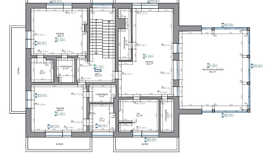 Дом c видом на воду в КП Монаково