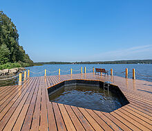 Дом c видом на воду в КП Монаково