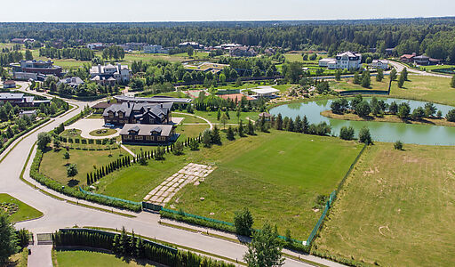 Участок у воды Гольф Яхт Пестово