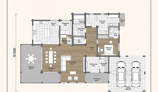 Новый дом в КП Павловы Озера