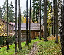 Дом на пруду в Летчике-испытателе