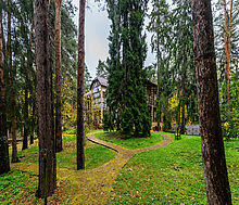 Дом на пруду в Летчике-испытателе