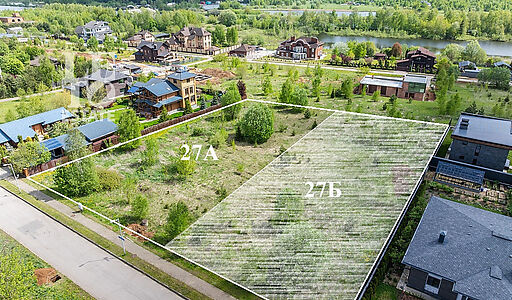 Видовой участок в КП Аврора