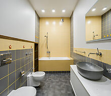 Дом с бассейном в поселке Новинки