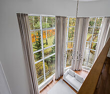 Дом с бассейном в поселке Новинки