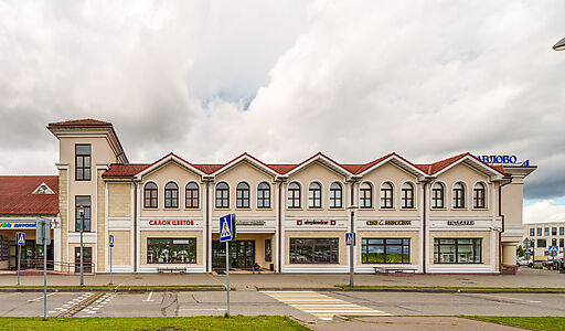 Дом с бассейном в поселке Новинки