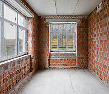 Современный коттедж без отделки