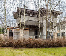 Современный коттедж без отделки