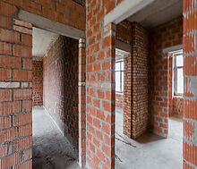 Современный коттедж без отделки