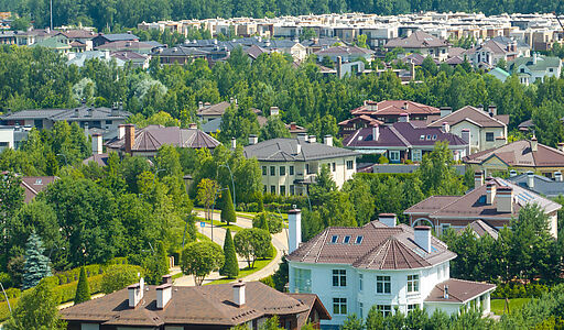 Современный коттедж без отделки