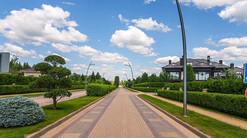 Современный коттедж без отделки