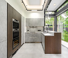 Новый фахверк в КП Зеленая роща-1