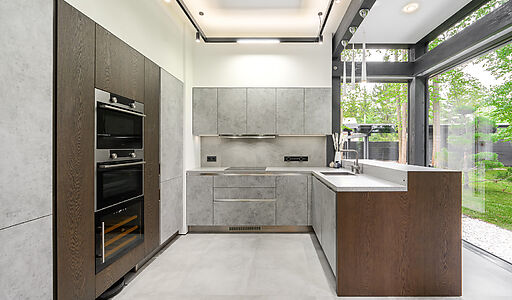 Новый фахверк в КП Зеленая роща-1