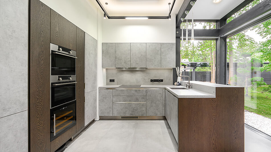 Новый фахверк в КП Зеленая роща-1