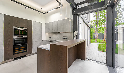 Новый фахверк в КП Зеленая роща-1